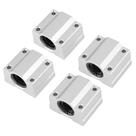 4pcs Linear Ball Bearings Aluminum Linear Motion Ball Bearing Sliding Block SCS12UU 36 x 42 x 28mm 4pcs Linear Ball Bearings Aluminum Linear Motion Ball Bearing Sliding Block SCS12UU 36 x 42 x 28mm